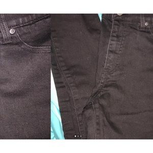 Lularoe black jeans size 30. Worn 2 times